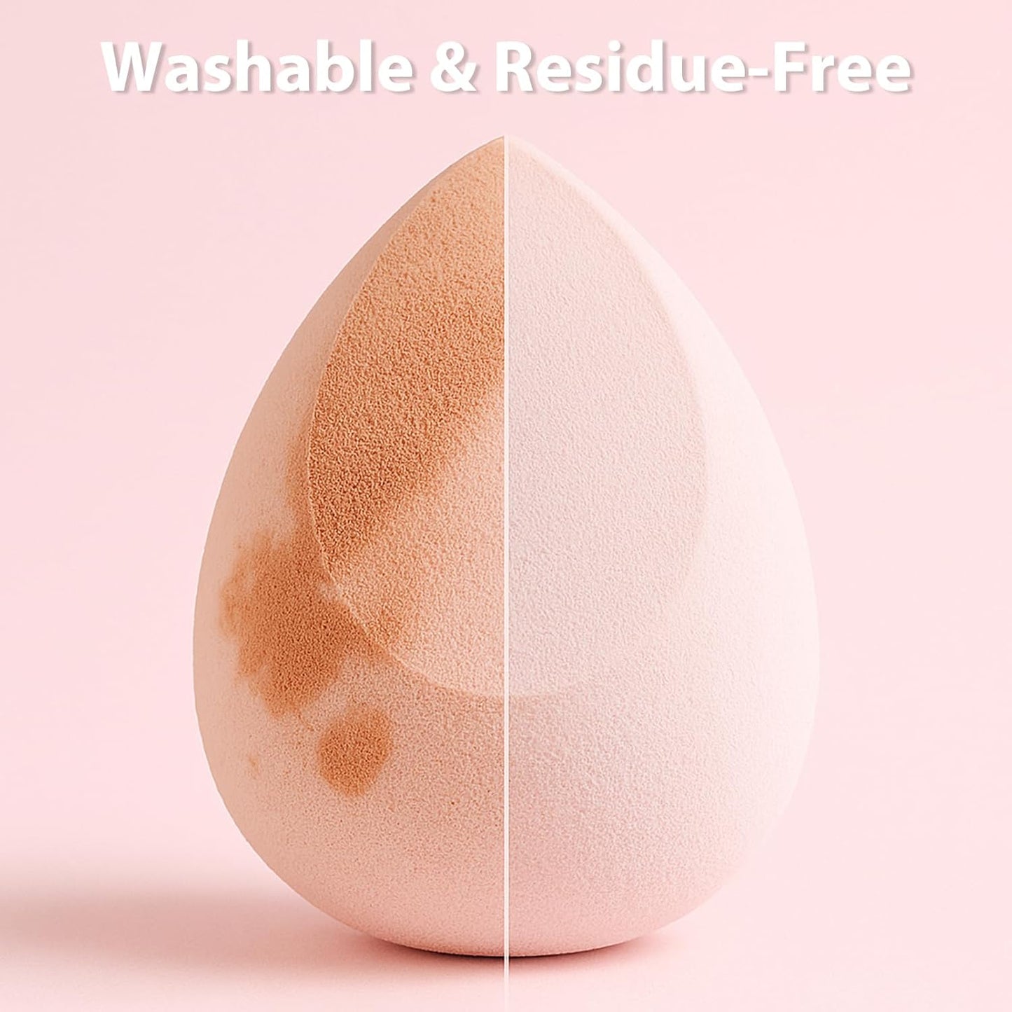RadiantLook 7-Piece Makeup Sponge Set – Multi-Use, Latex-Free